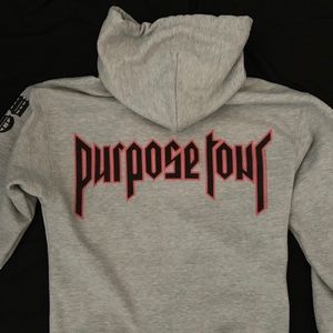 Justin Bieber Purpose Tour hoodie